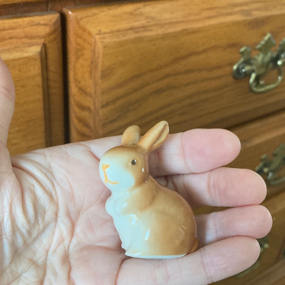 Easter Figurine Set - Duck and Bunnies - Picture 4 of 7